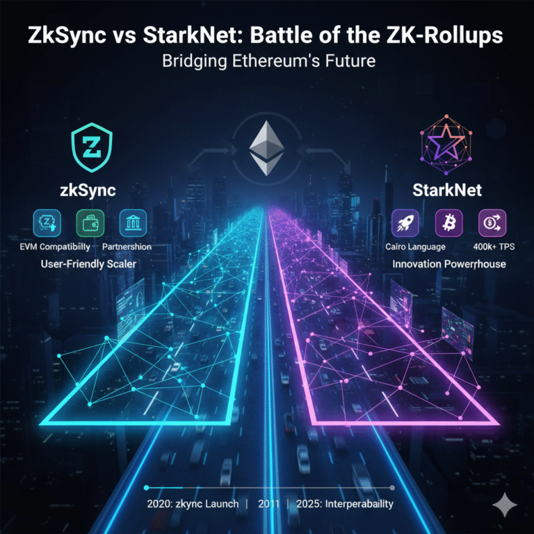 zkSync vs. Starknet (2025): The Ultimate Guide to Ethereum’s Leading ZK-Rollups