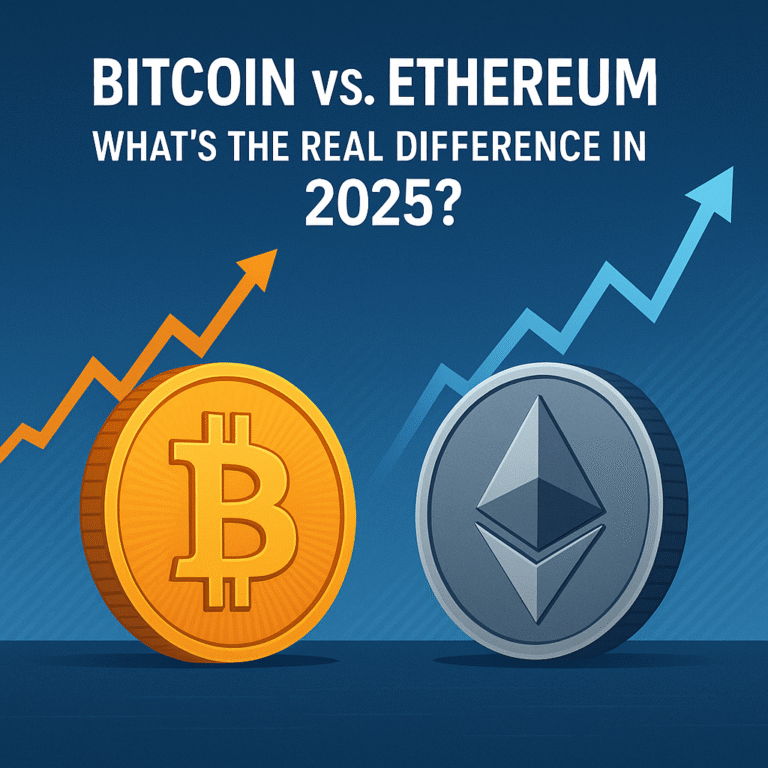 Bitcoin vs Ethereum: What’s the Real Difference in 2025?