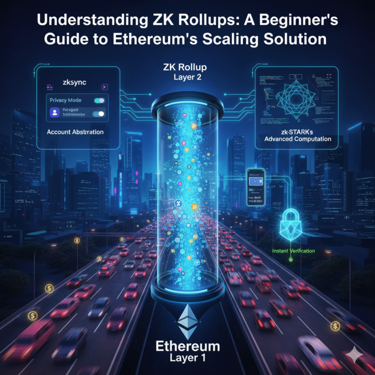 Understanding ZK Rollups: A Beginner’s Guide to Ethereum’s Scaling Solution
