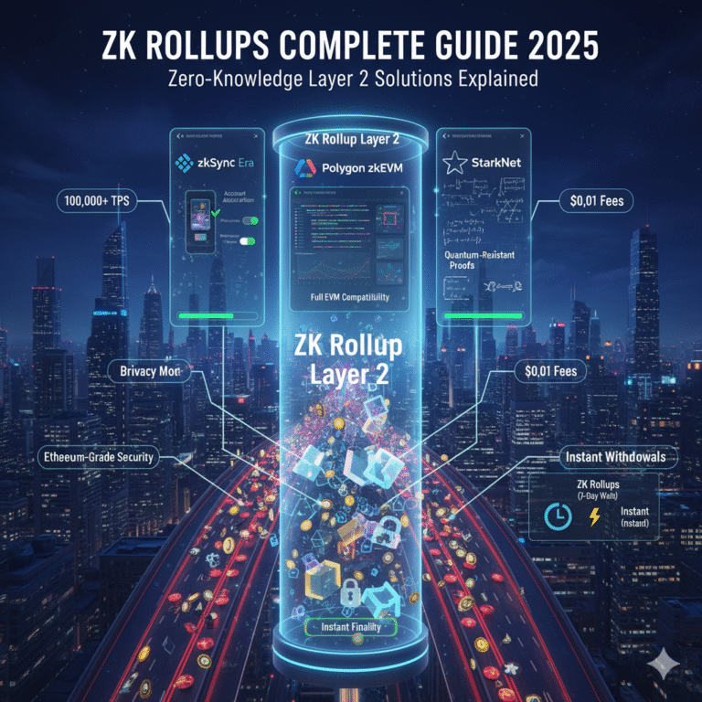 ZK Rollups Complete Guide 2025: Zero-Knowledge Layer 2 Solutions Explained