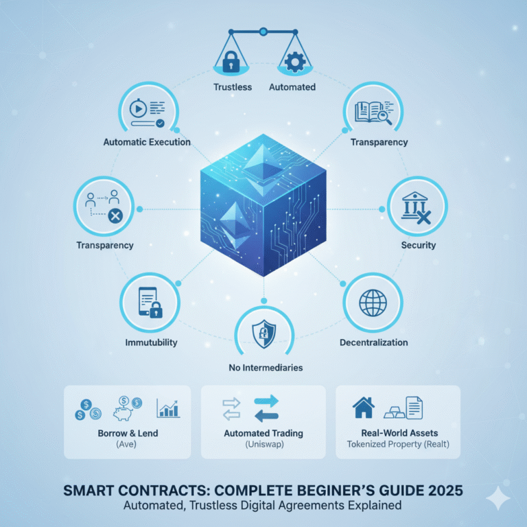 Smart Contracts: Complete Beginner’s Guide 2025 | What Are Smart Contracts?