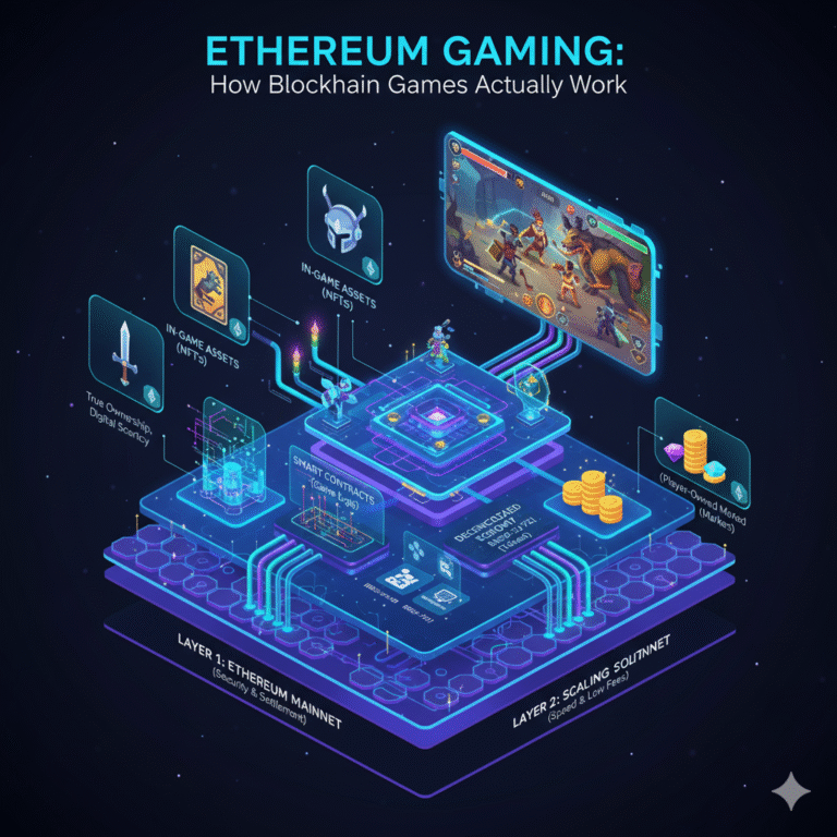 Ethereum Gaming: How Blockchain Games Actually Work