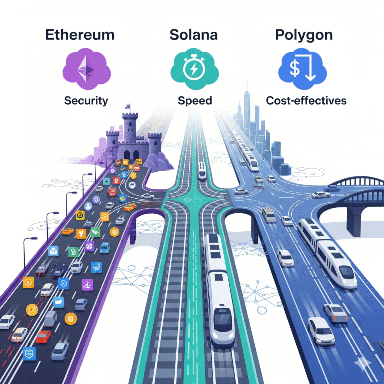 Ethereum vs. Solana vs. Polygon: Which Blockchain Wins for DeFi?