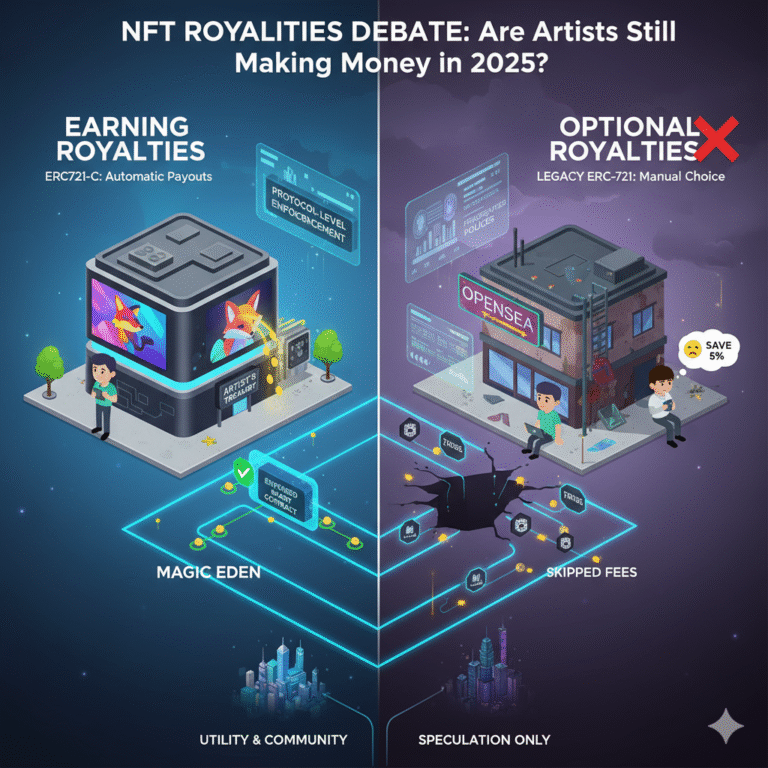 NFT Royalties in 2025: Complete Guide for Digital Artists & Creators