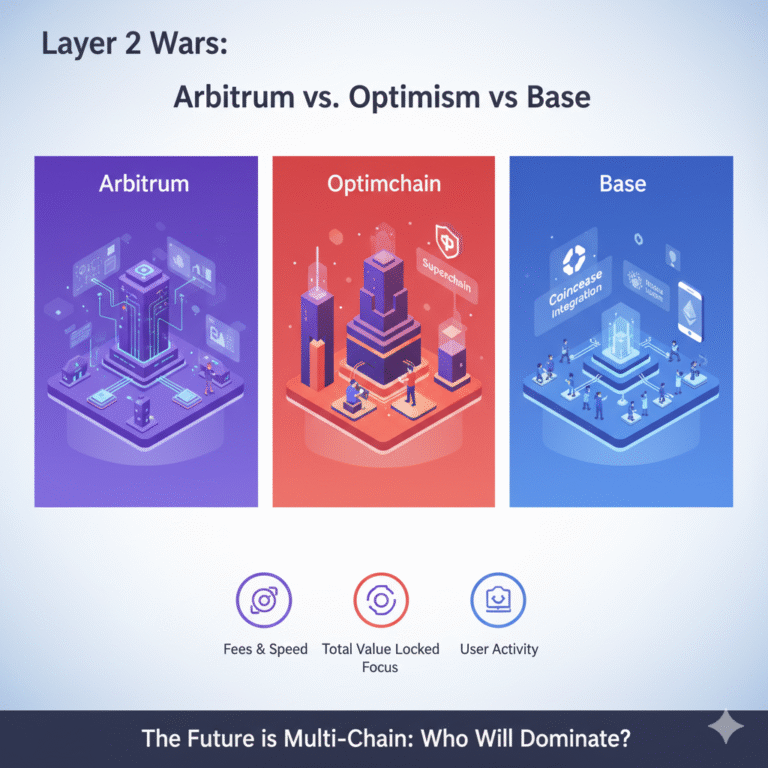Layer 2 Wars 2025: Arbitrum vs Optimism vs Base — Who’s Really Winning Ethereum’s Scaling Race?