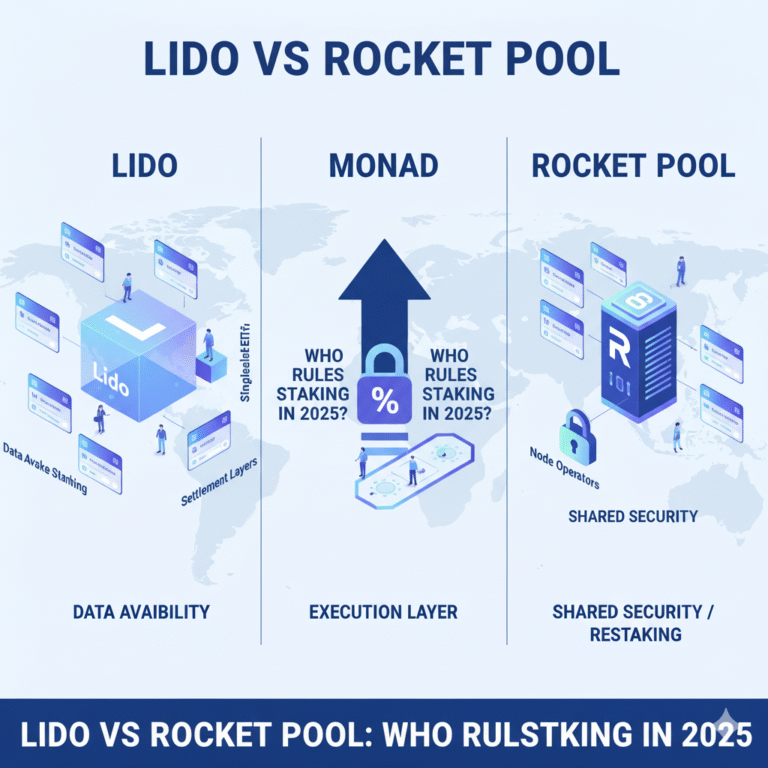 Lido vs Rocket Pool: Who Rules ETH Staking in 2025?