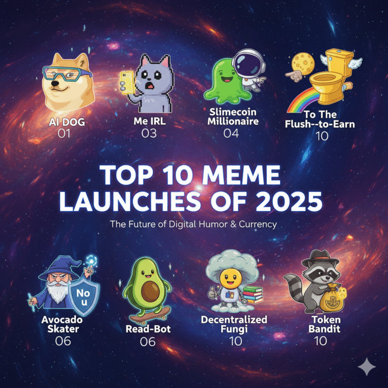 Top 10 Meme Coin Launches of 2025: The Hottest New Tokens Taking Over Crypto