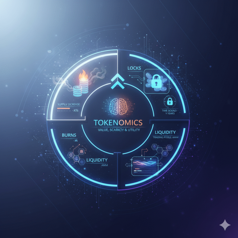 Tokenomics Explained: Burns, Locks & Liquidity