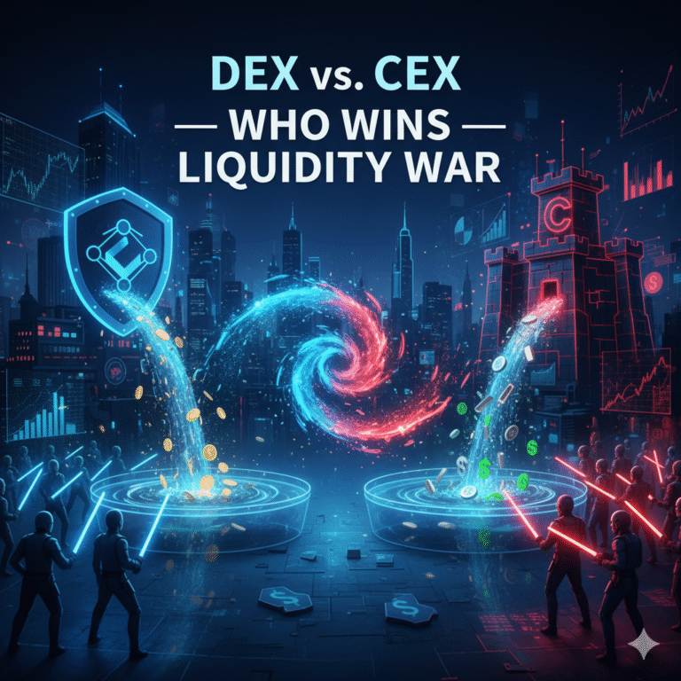 DEX vs CEX: Who Wins the Liquidity War in Crypto Trading?